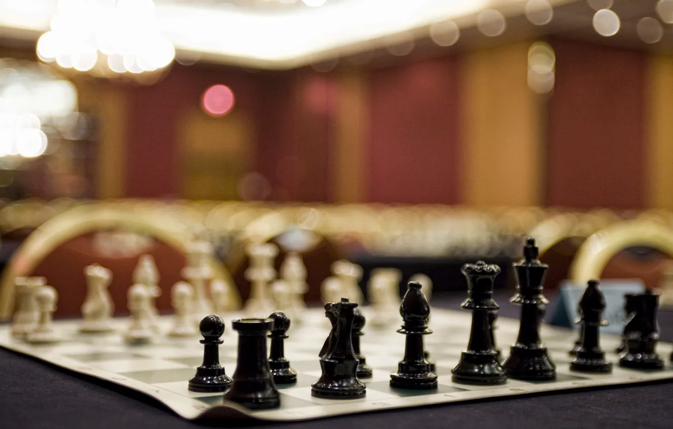 Photo wallpaper sport, the game, chess, chess