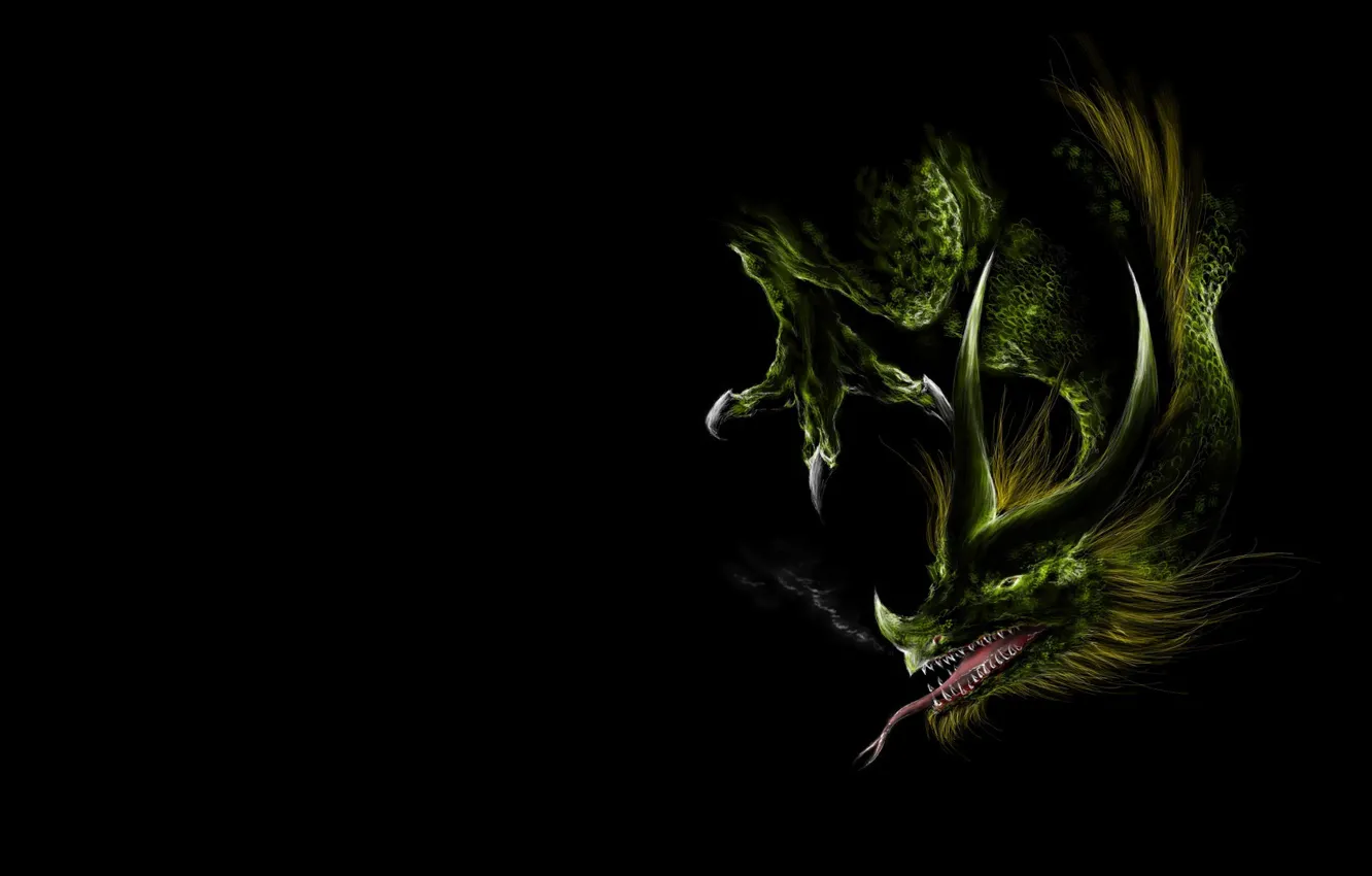 Photo wallpaper fantasy, dragon, art