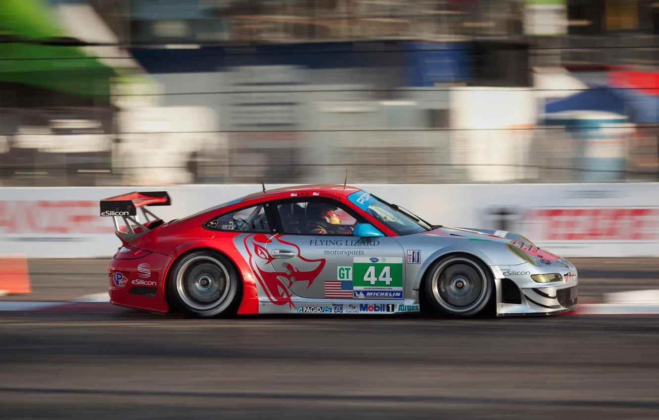 Photo wallpaper Porsche, tommy milner, Long Beach 11, Falken Tire
