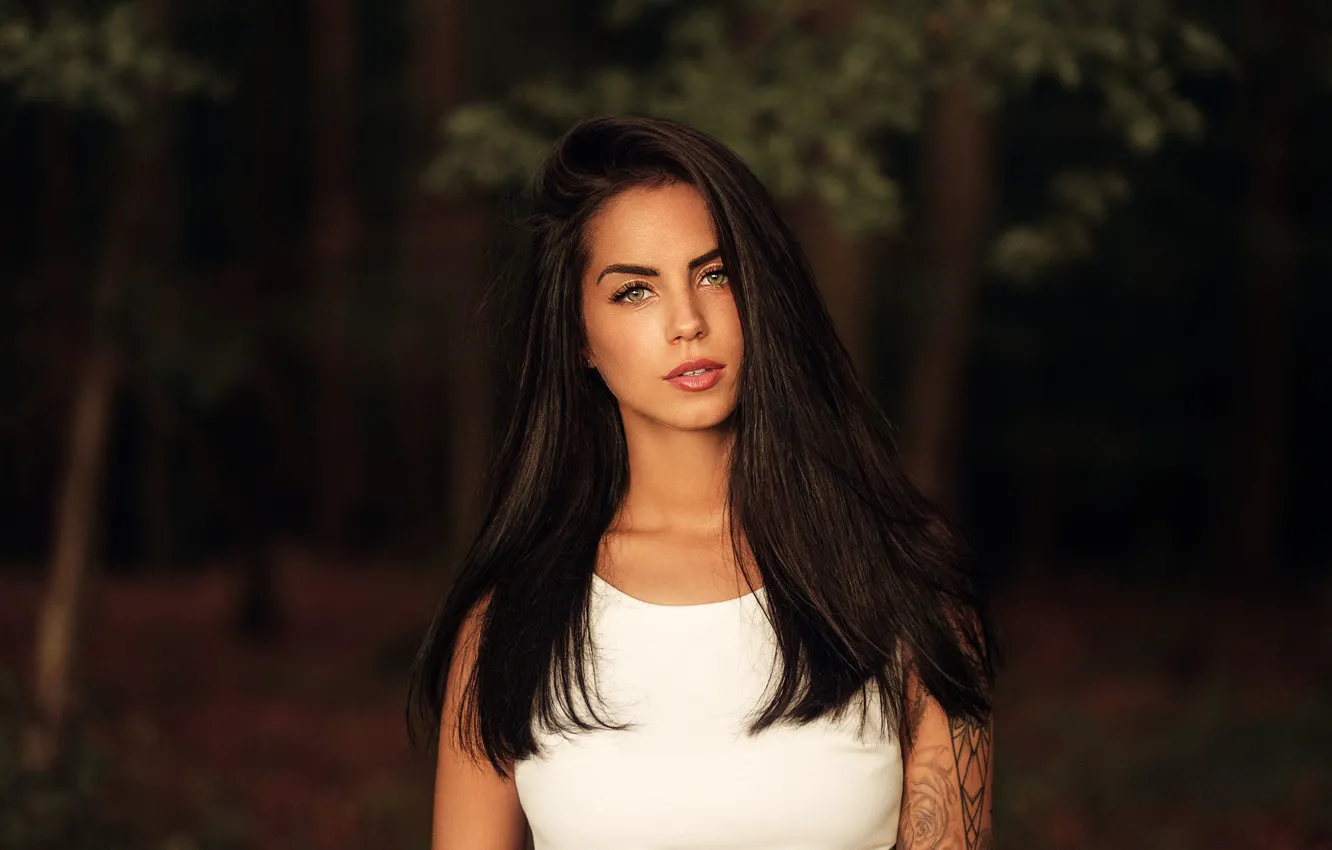 Photo wallpaper Martin Kühn, Martin Kuhn, Marlen, Marlen Alvarez Valderrama