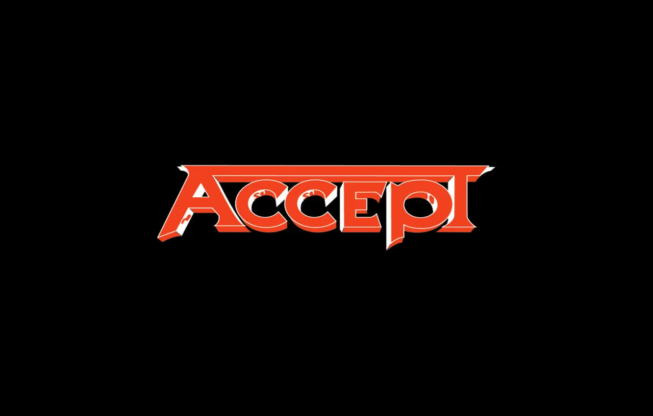 Photo wallpaper logo, hard-rock, germany band, Accept