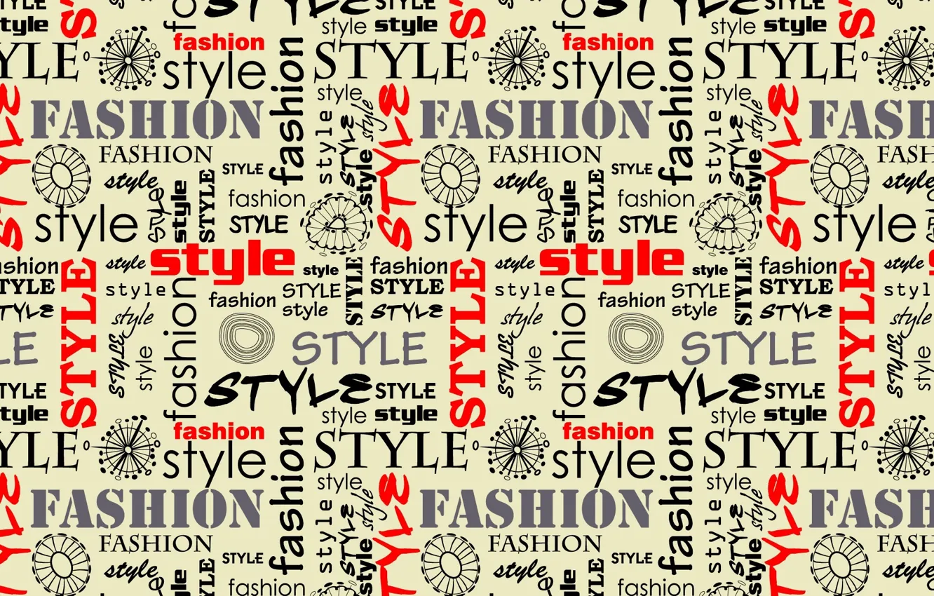 Photo wallpaper style, letters, font, words, fashion style
