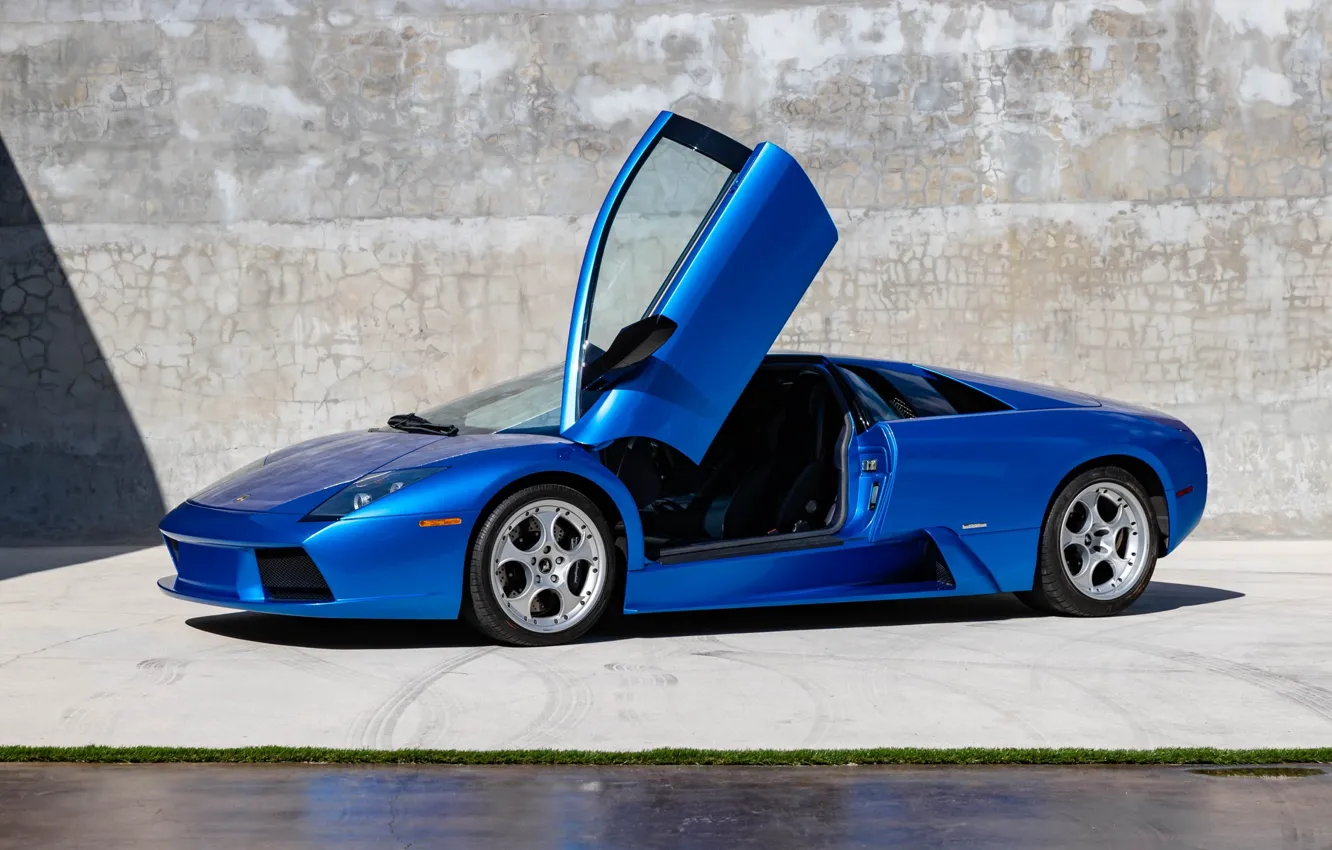 Photo wallpaper Lamborghini, Lamborghini Murcielago, Murcielago, Lamborghini, Lambo doors