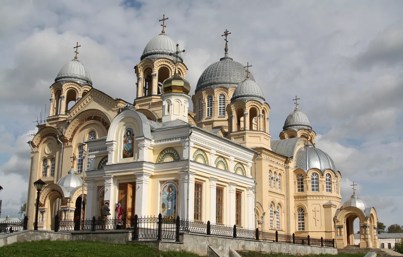 Photo wallpaper Church, temple, Russia, St. Nicholas Monastery