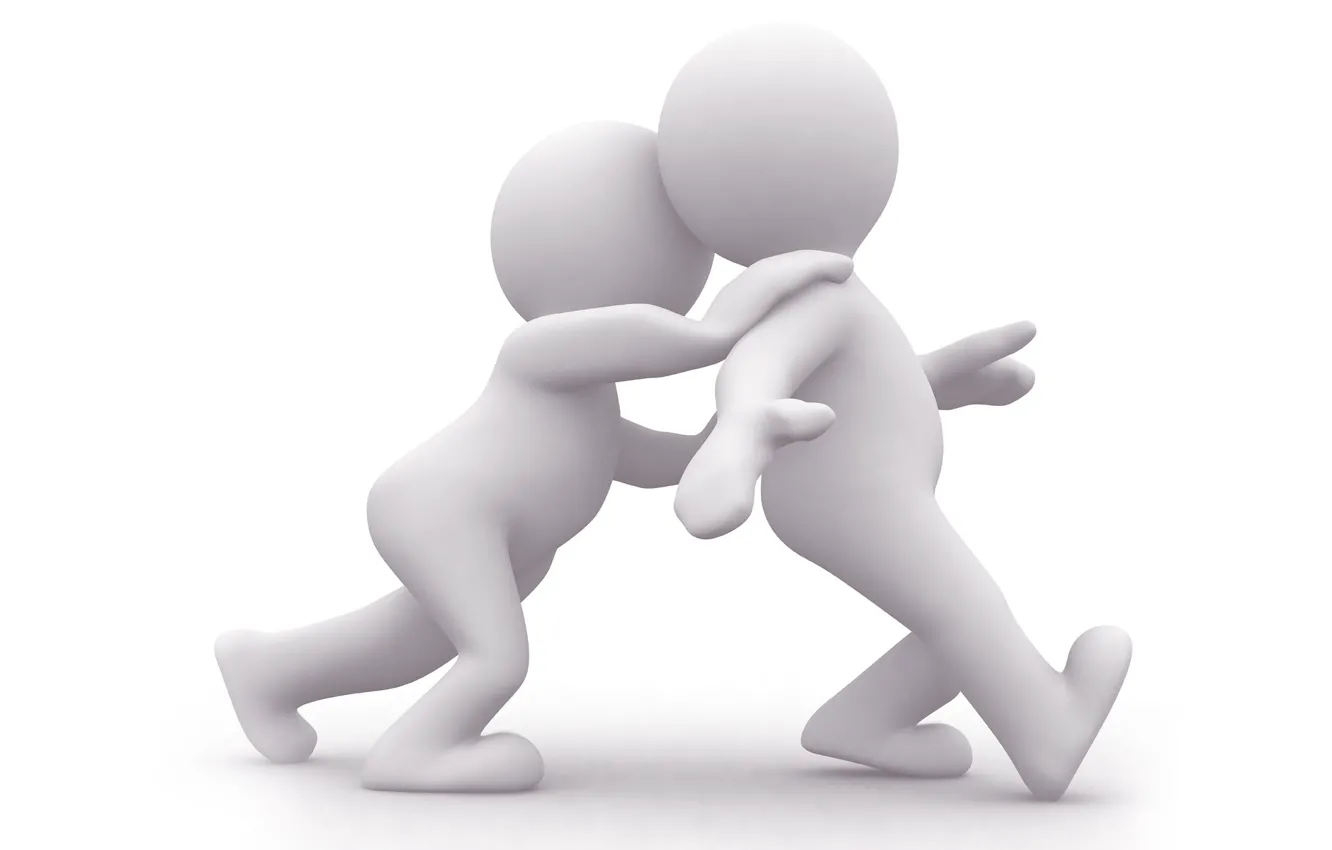 Photo wallpaper white, background, men