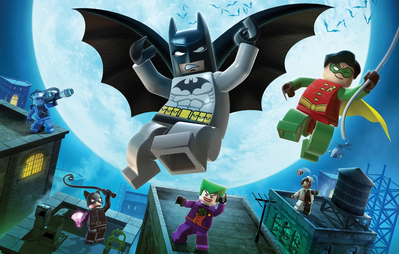 Photo wallpaper Batman, Heroes, LEGO