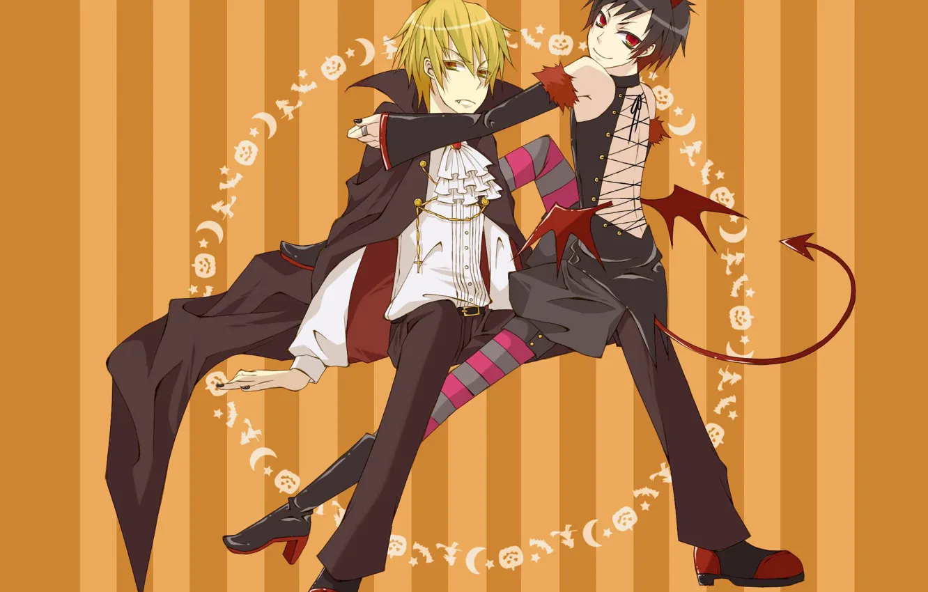 Photo wallpaper dance, costume, guy, Durarara, Durarara, Of Izaya Orihara, Heiwajima Shizuo