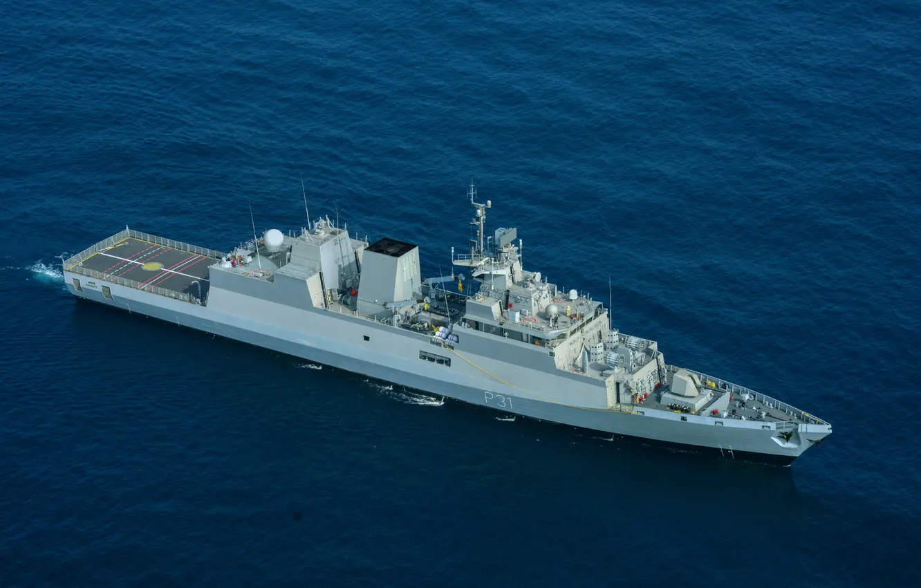 Photo wallpaper frigate, The Indian Navy, INS Kavaratti