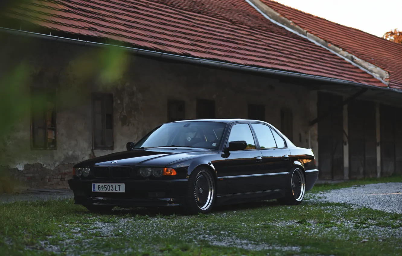 Photo wallpaper BMW, 7-Series, E38, 728I