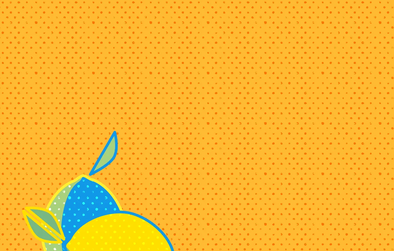 Photo wallpaper yellow, background, lemon, texture