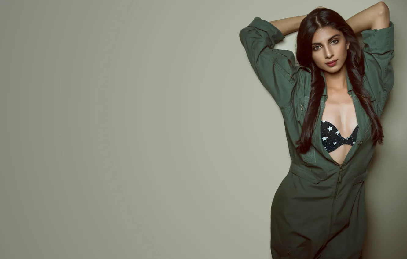 Photo wallpaper girl, hot, sexy, eyes, smile, beautiful, figure, model