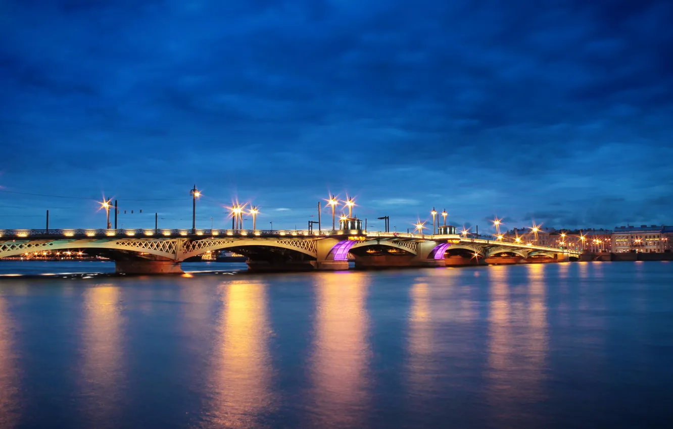 Photo wallpaper river, Russia, promenade, Peter, Saint Petersburg, Neva, St. Petersburg