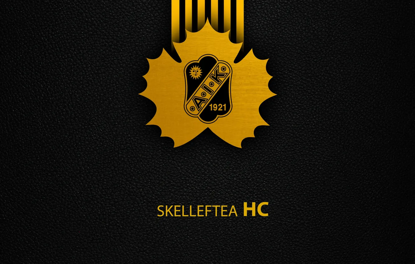 Photo wallpaper wallpaper, sport, logo, hockey, Skelleftea AIK Hockey
