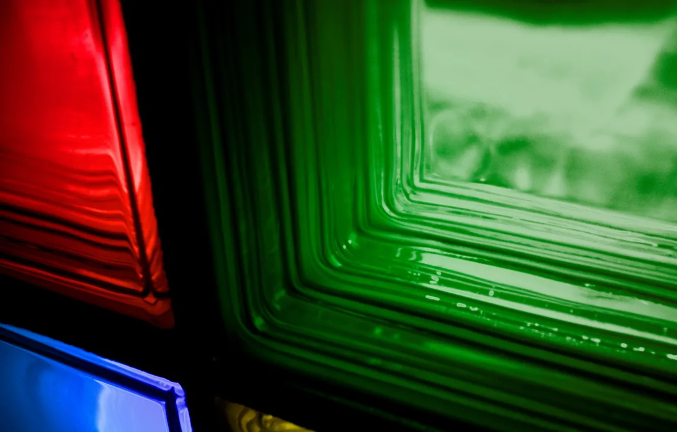 Photo wallpaper glass, color