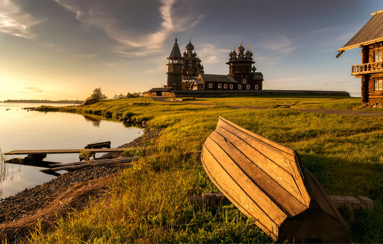 Photo wallpaper Russia, Kizhi, Karelia