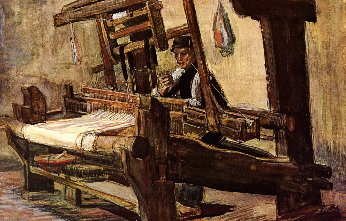 Photo wallpaper Vincent van Gogh, Weaver 2, weaver