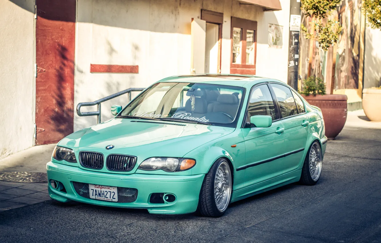 Photo wallpaper tuning, BMW, BMW, three, Drives, E46, 3 series, Stance