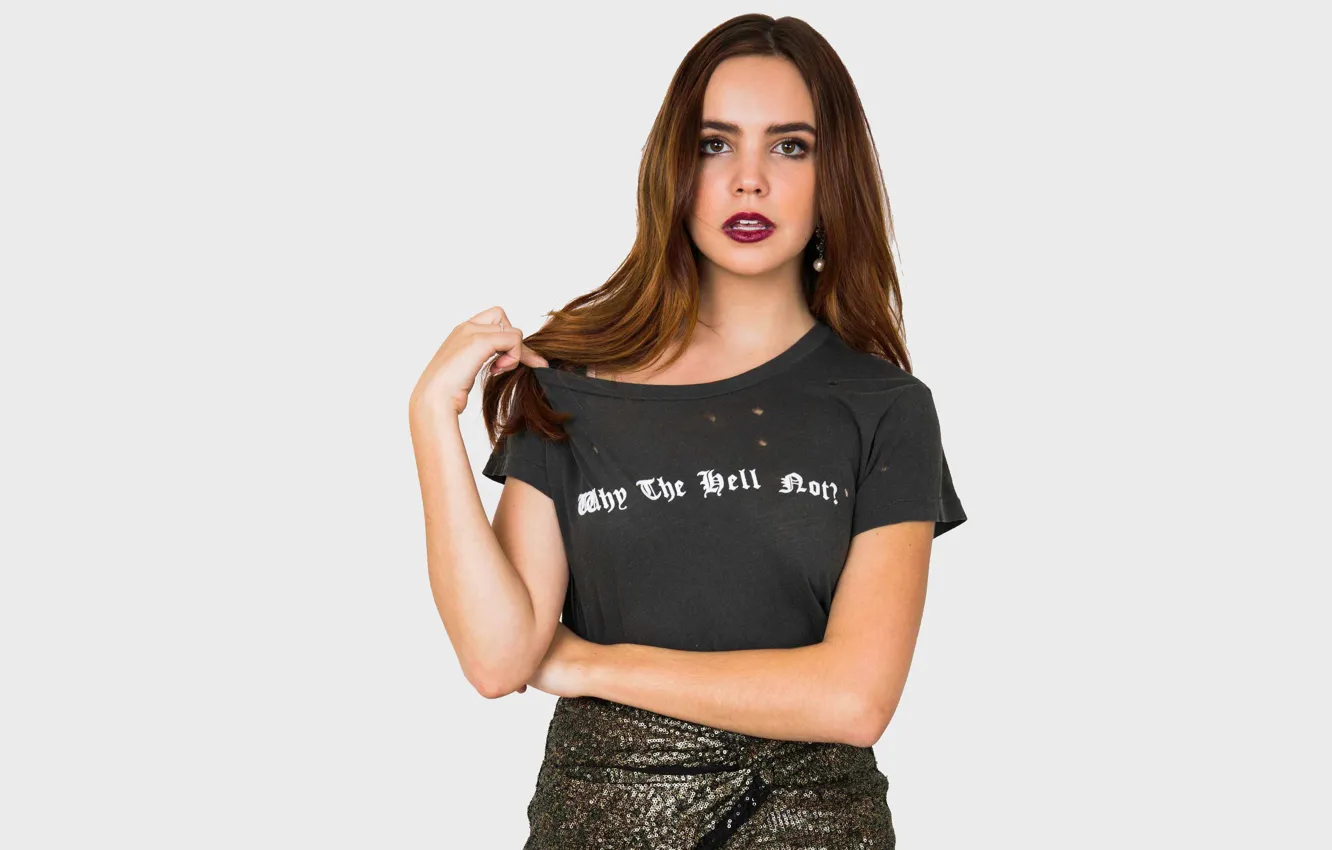 Photo wallpaper eyes, shadow, Mike, lipstick, lips, earrings, Bailee Madison