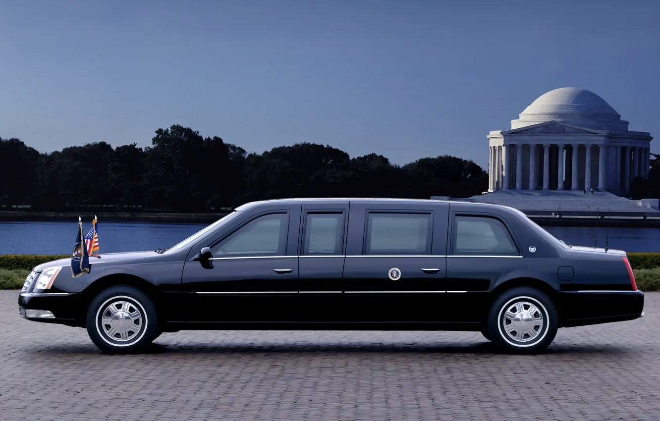 Photo wallpaper car, Cadillac, state, presidential