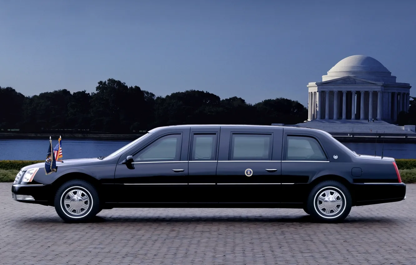 Photo wallpaper car, Cadillac, presidential, State
