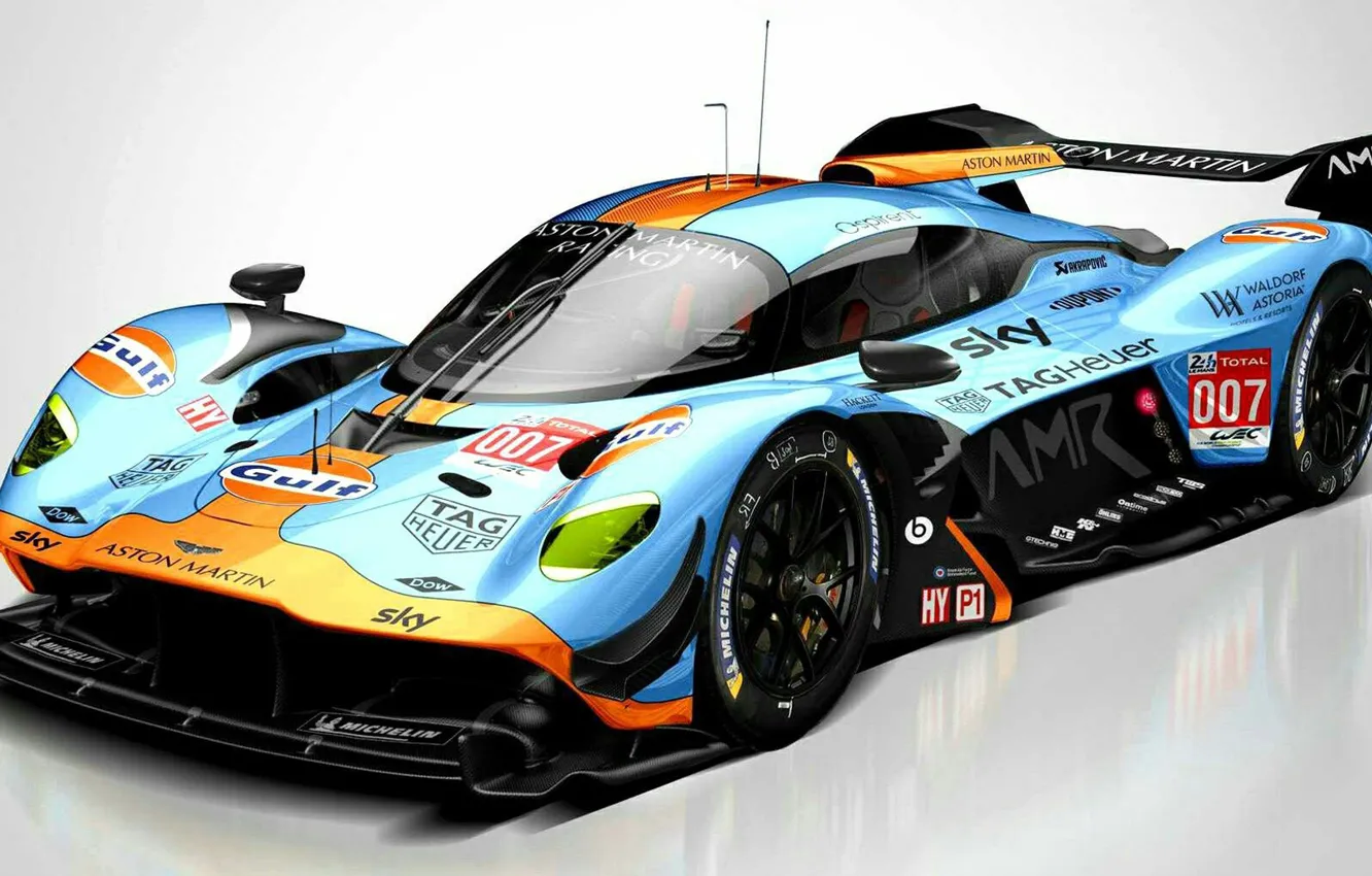 Photo wallpaper car, Aston Martin, speed, fast