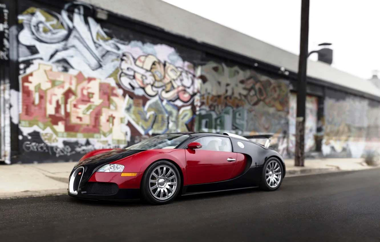 Photo wallpaper Bugatti, Veyron, Bugatti, 2011, Veyron, US-spec