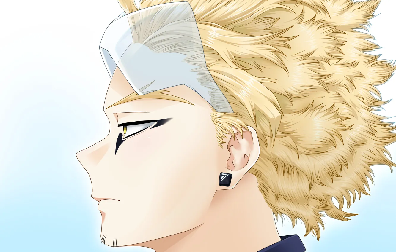 Photo wallpaper glasses, guy, blonde, Boku no Hero Academy, My hero Academy