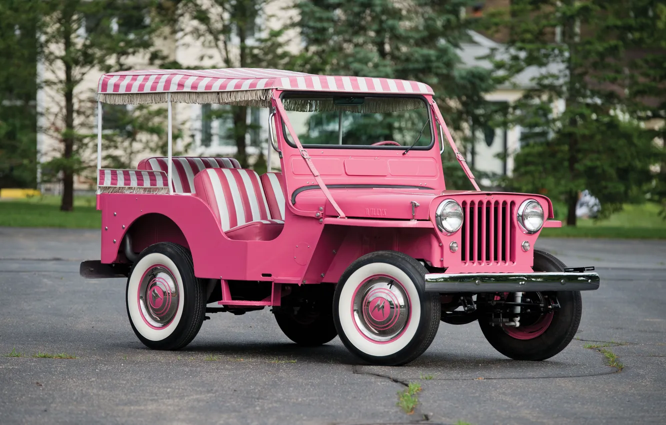 Photo wallpaper 1960, jeep, gala, surrey, willys