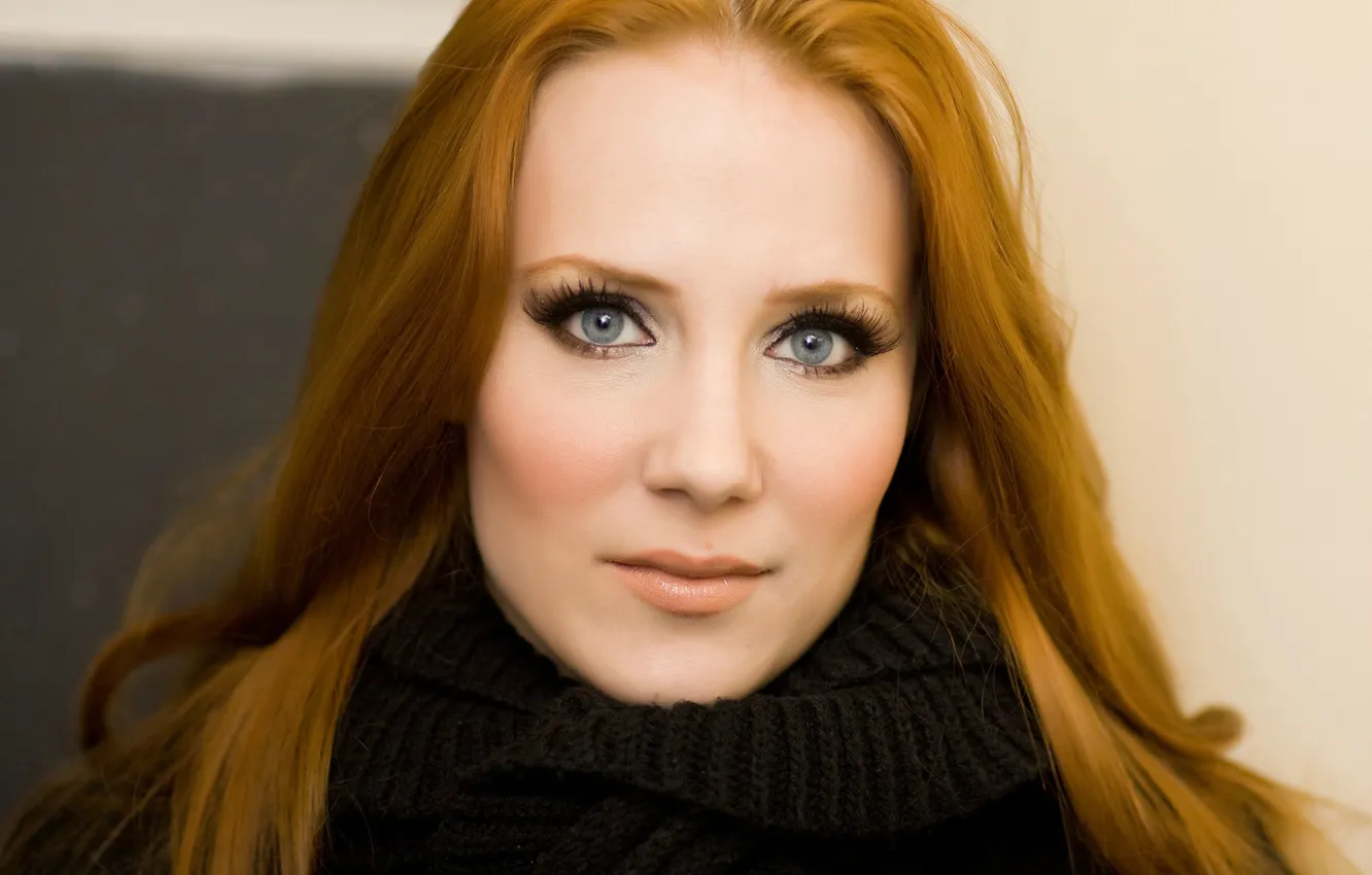 Photo wallpaper redhead, epica, progressive metal, Symphonic Metal, Simone Johanna Maria Simons, Classical music