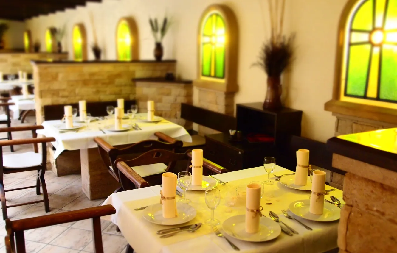 Photo wallpaper design, style, interior, restaurant