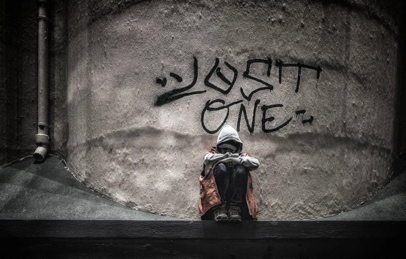 Photo wallpaper life, alone, Lost One