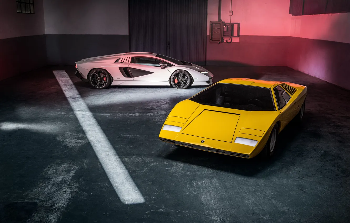 Photo wallpaper car, Lamborghini, wallpaper, Countach