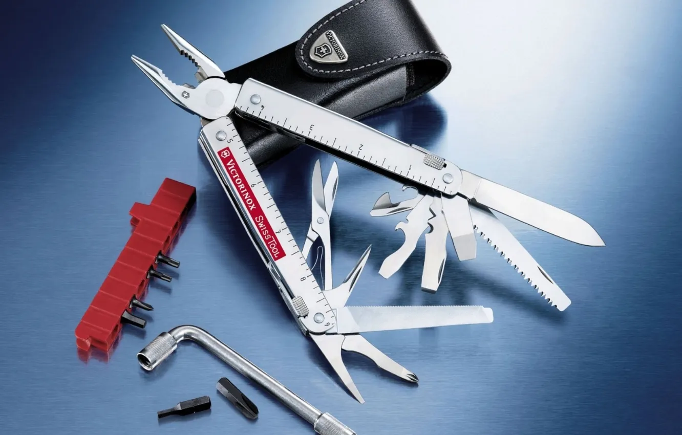 Photo wallpaper Switzerland, knife, Switzerland, multitool, Victorinox