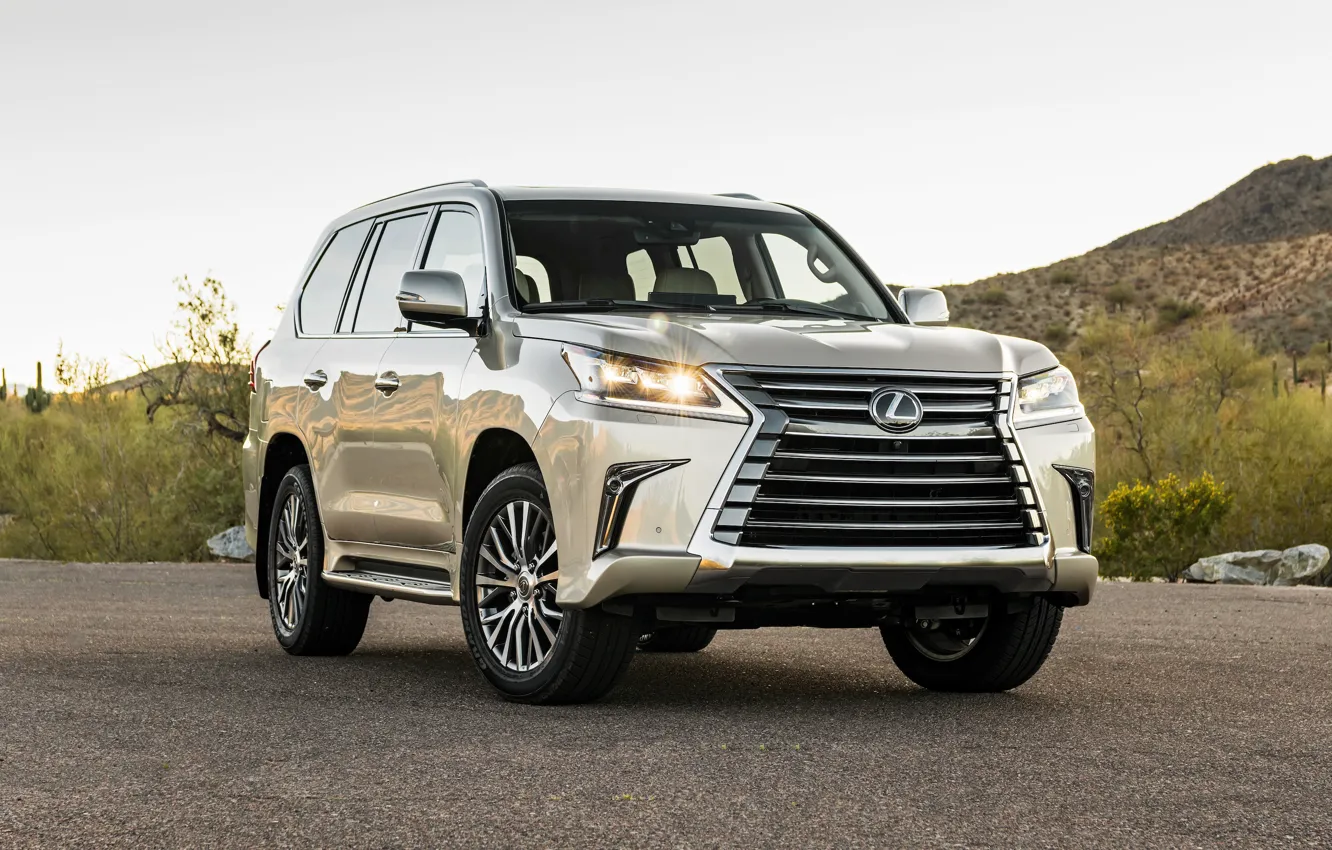 Photo wallpaper Lexus, SUV, 2018, LX 570, Two Row