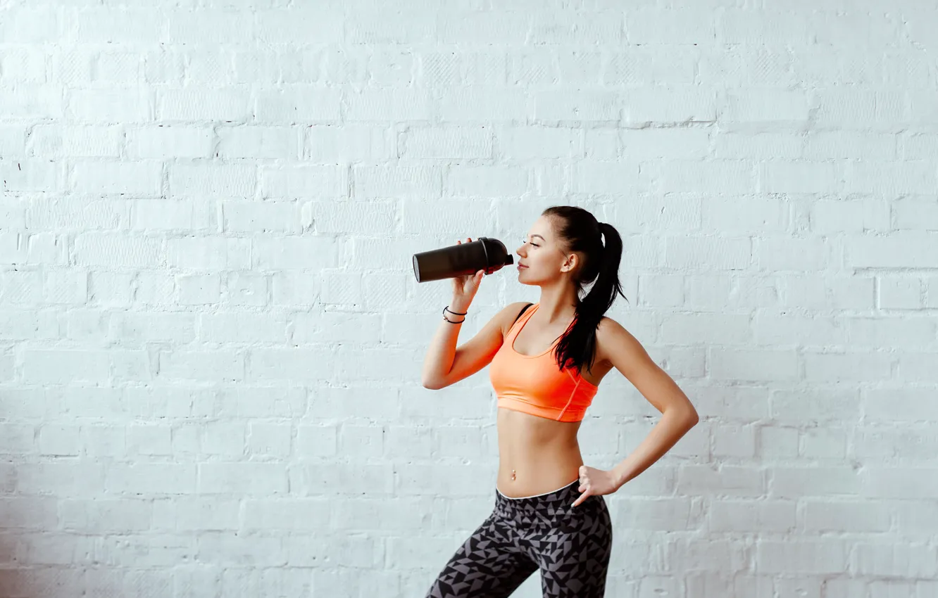 Photo wallpaper water, power, fitness