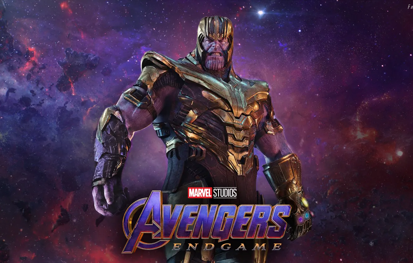 Photo wallpaper space, space, Thanos, Thanos, Avengers: Endgame, Avengers Finale, mad titan, mad Titan