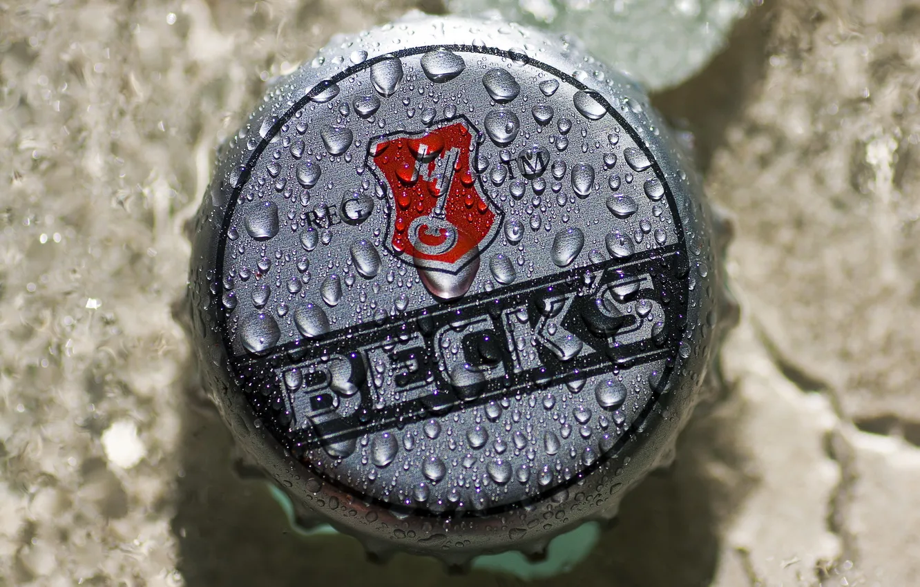 Photo wallpaper drops, macro, cover