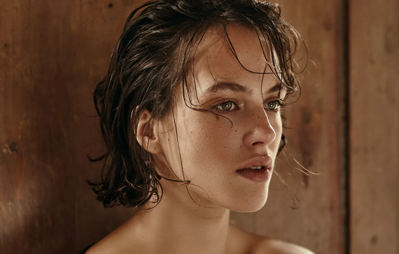 Photo wallpaper portrait, actress, Jessica Brown Findlay