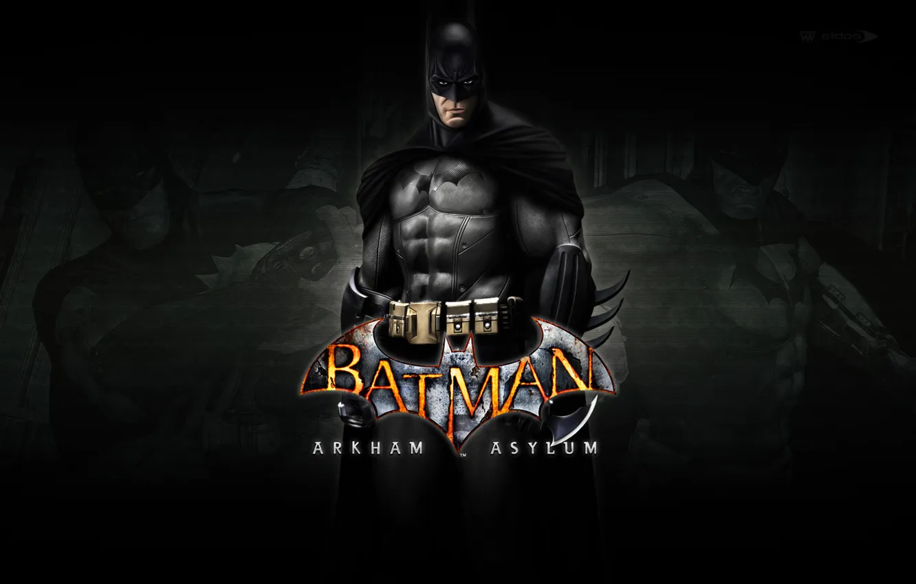Photo wallpaper look, batman, Batman arkham asylum