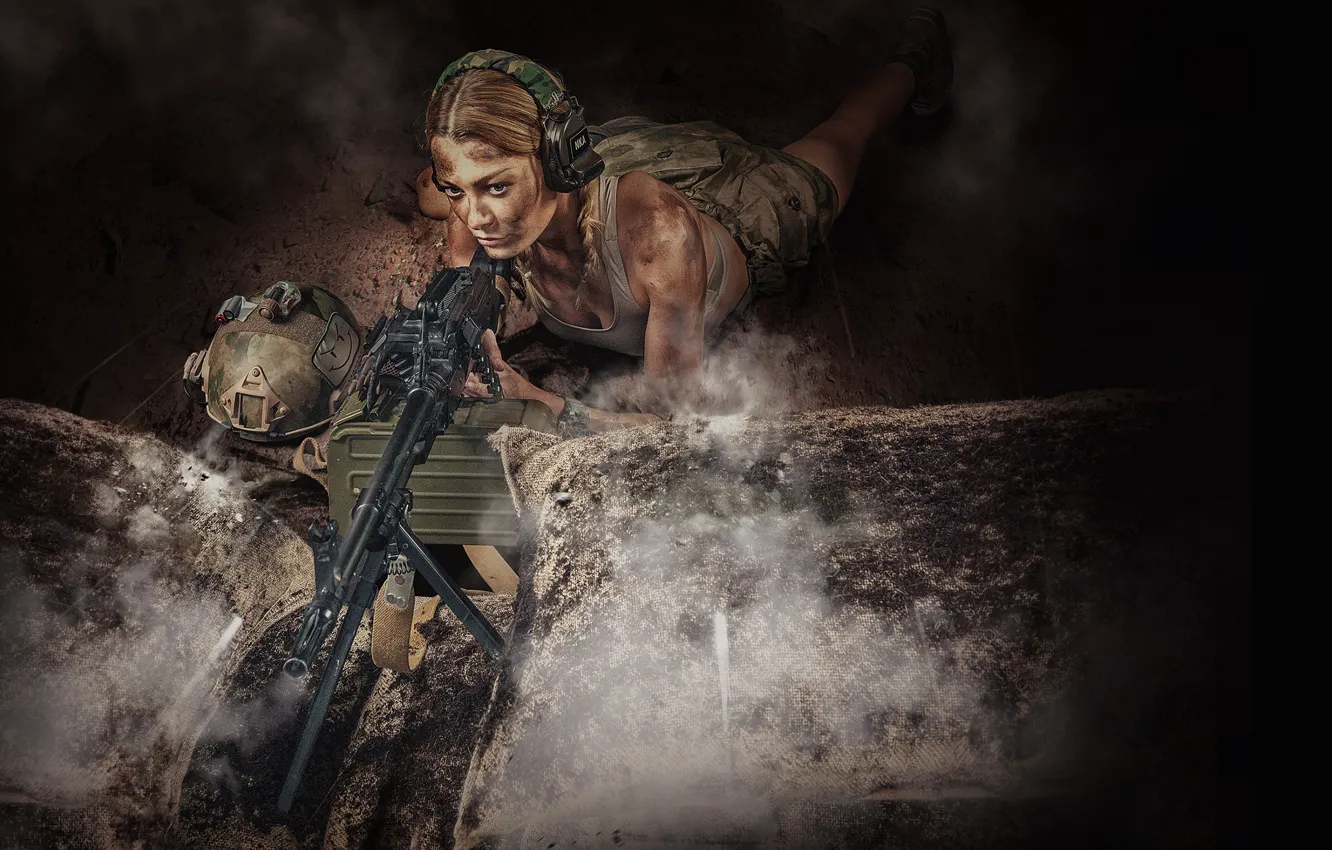 Photo wallpaper caliber, caliber, GIRL JUN 2018