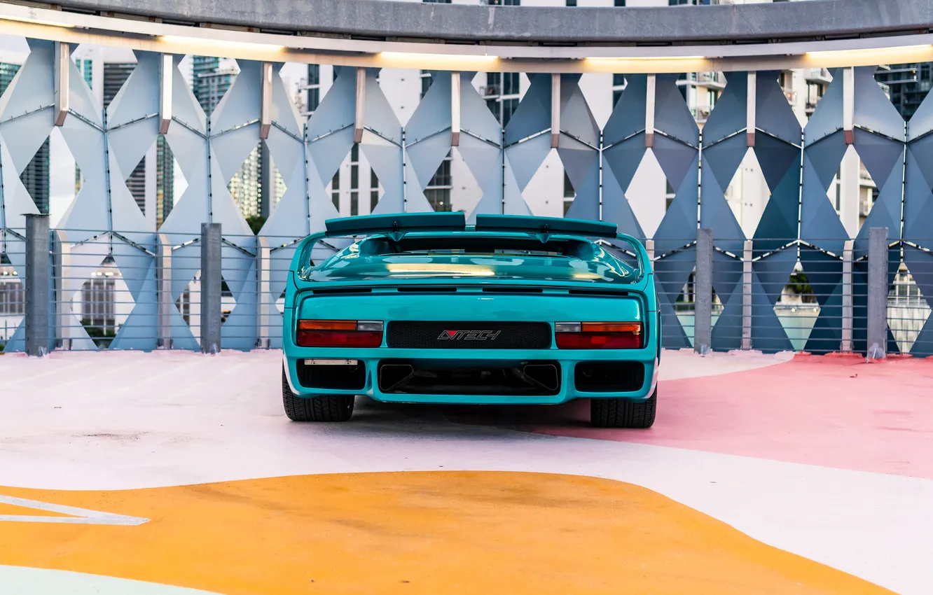 Photo wallpaper vector, vector, supercar, rear view, Supercar, 1992, Vector WX3, Vector Motors Corporation