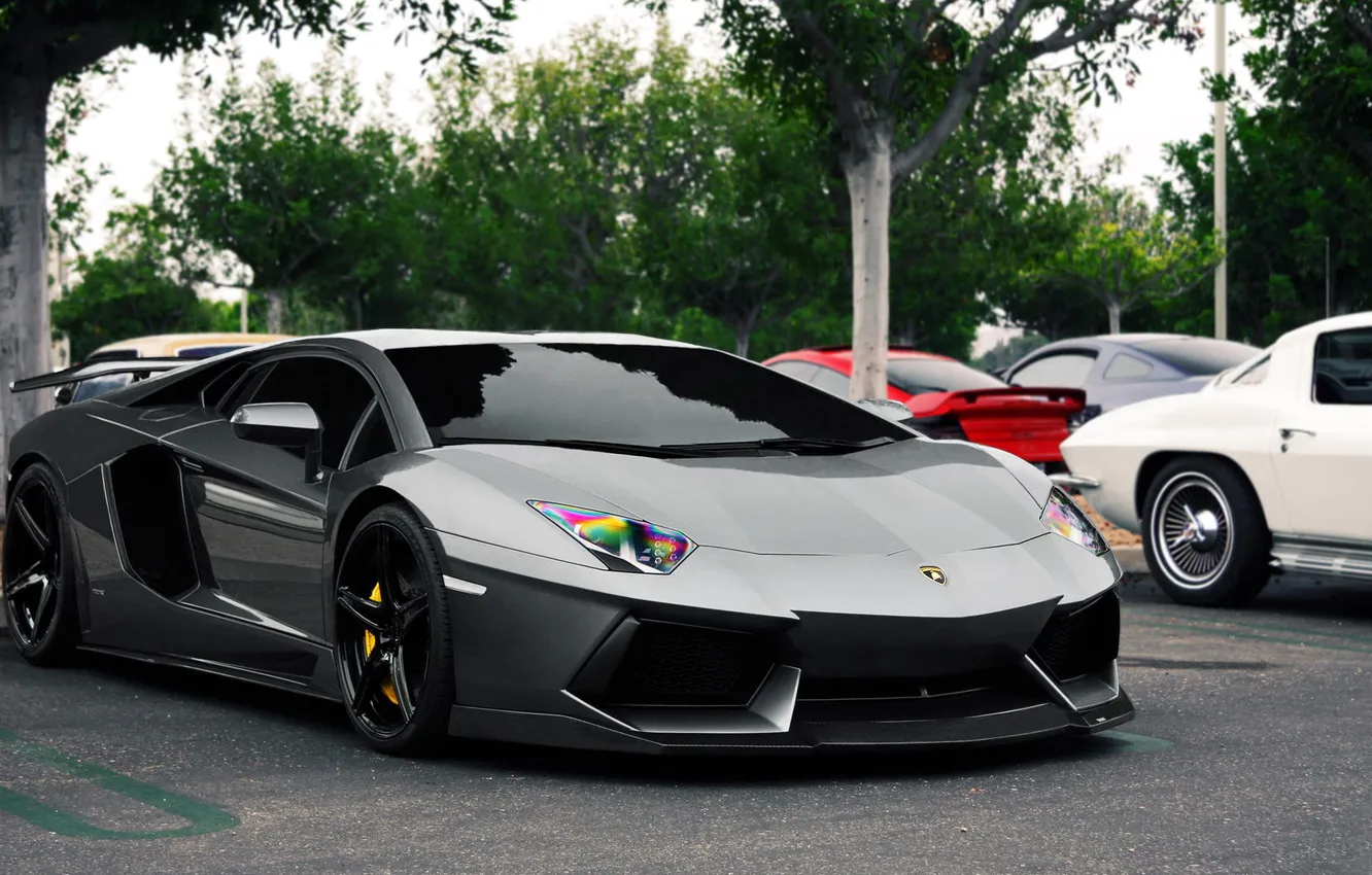 Photo wallpaper Lamborghini, Aventador, aventador, LP900-4
