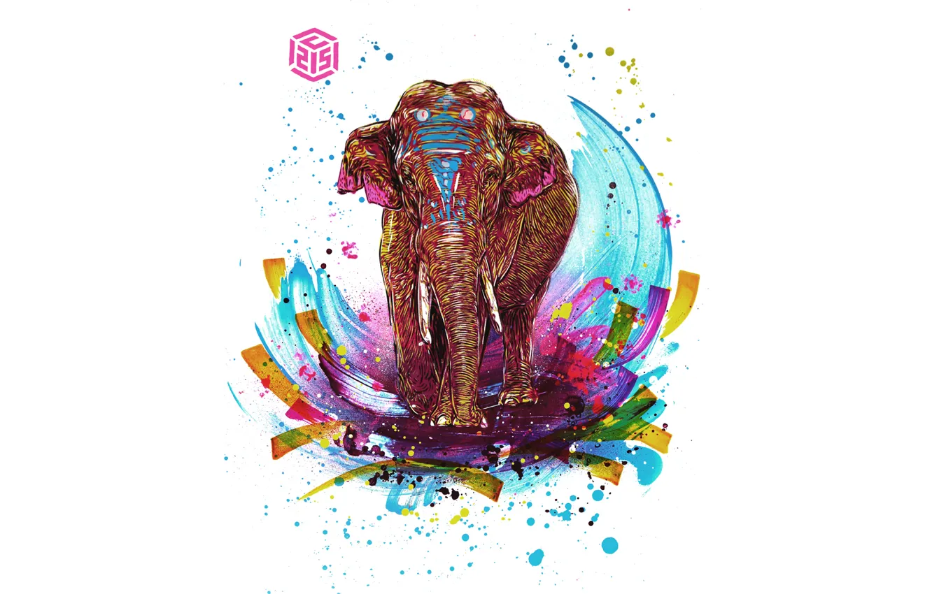 Photo wallpaper elephant, elephant, Far Cry 4, FC4, c215, far cry 4