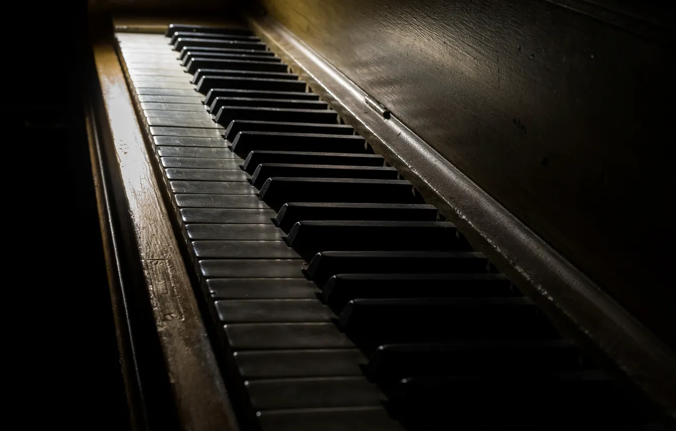 Photo wallpaper music, background, piano