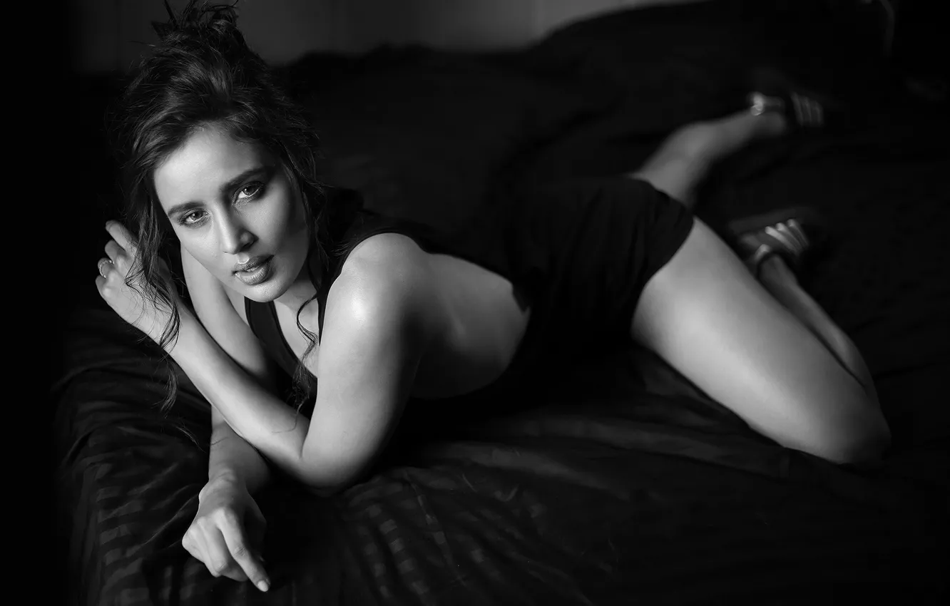 Photo wallpaper girl, hot, sexy, eyes, smile, beautiful, figure, model