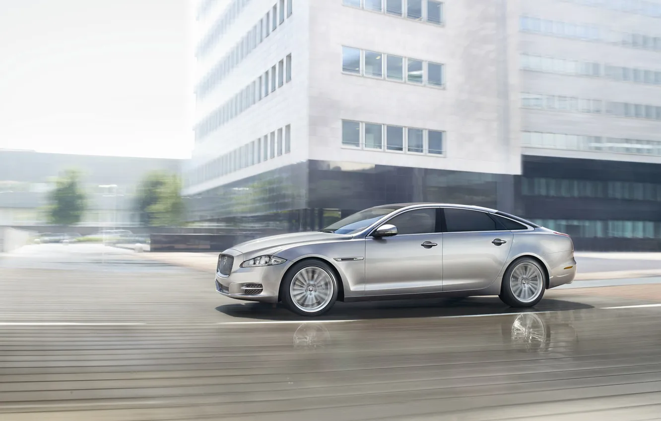 Photo wallpaper Jaguar, Sentinel, Jaguar XJ 2011