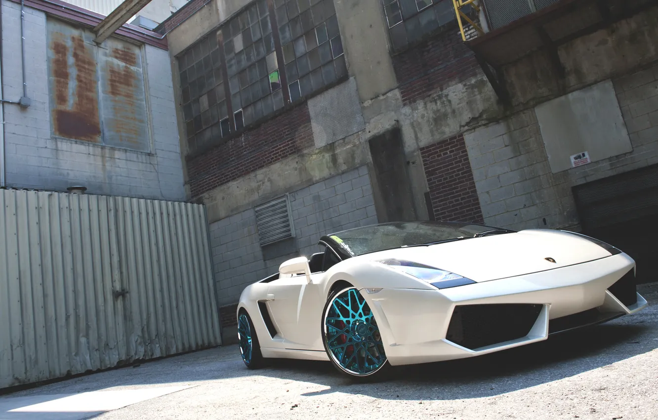 Photo wallpaper Roadster, Lamborghini, Gallardo, convertible, Lamborghini, Gallardo, Cabrio