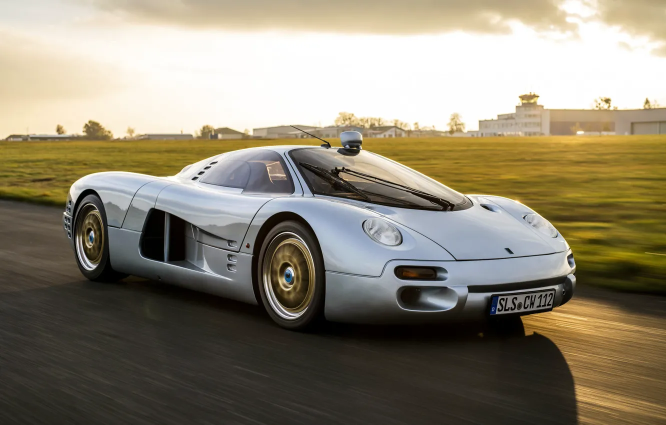 Photo wallpaper Germany, supercar, the only, Isdera Commendatore 112i, The 90s