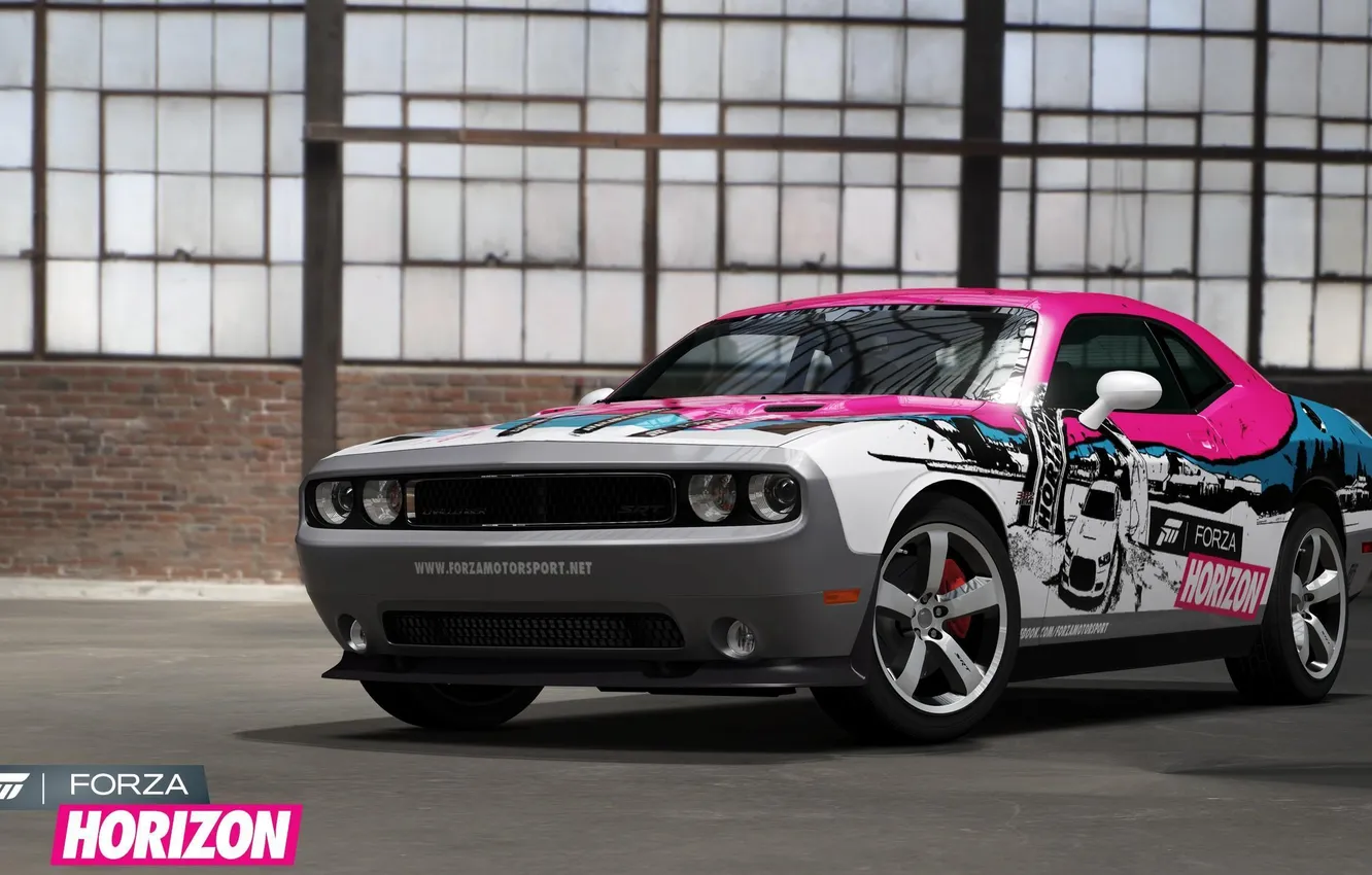 Photo wallpaper car, machine, the game, Challenger, SRT8, game, Dodge, Dodge Challenger