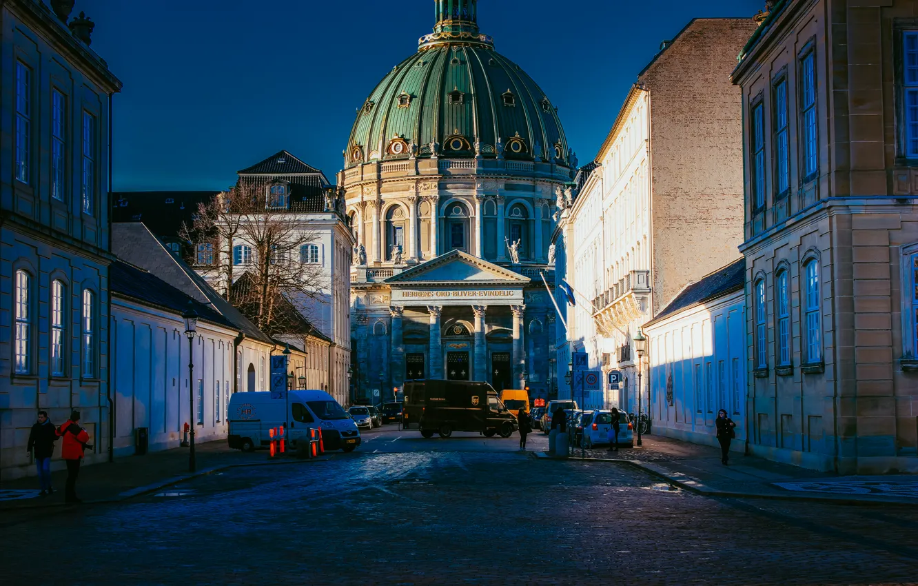 Photo wallpaper Denmark, Copenhagen, Copenhagen